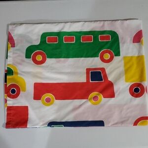 VTG 1975 MARIMEKKO Bo Boo (2) STANDARD Pillowcases Cars Trucks Dan River